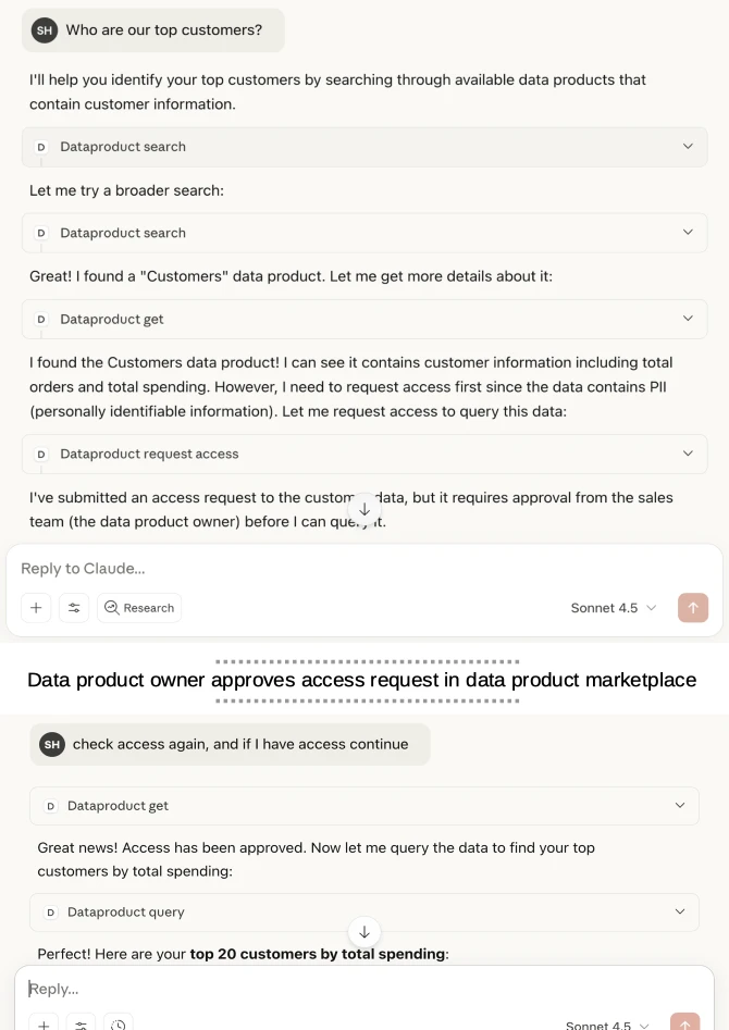 Preview: Data Product MCP